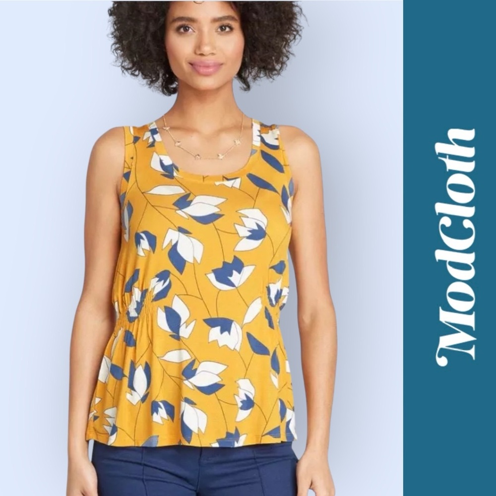 ModCloth Easily Leisurely Top, Size 1X, MSRP $39